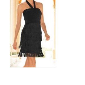 Boston Proper Fringe Dress